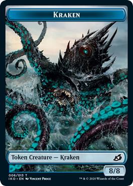 Kraken // Human Soldier (004) Double-Sided Token card image