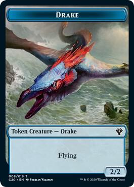 Drake // Insect (018) Double-Sided Token card image