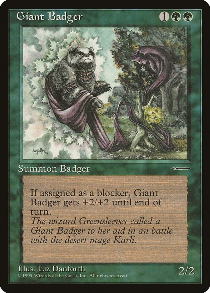 Giant Badger card image