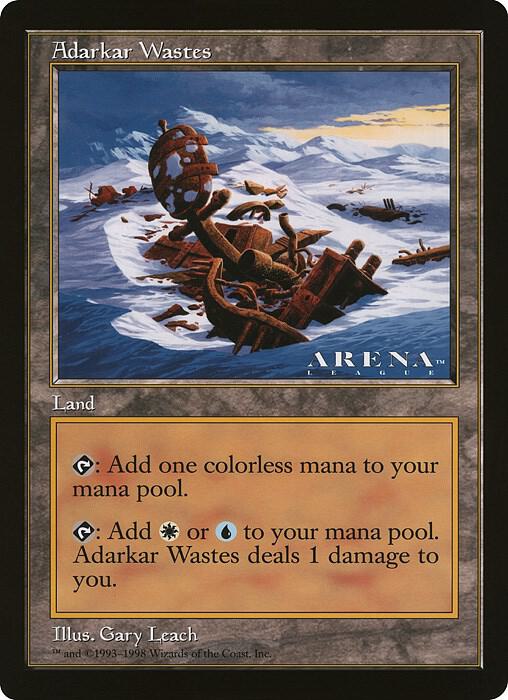 Adarkar Wastes (Arena League) card image