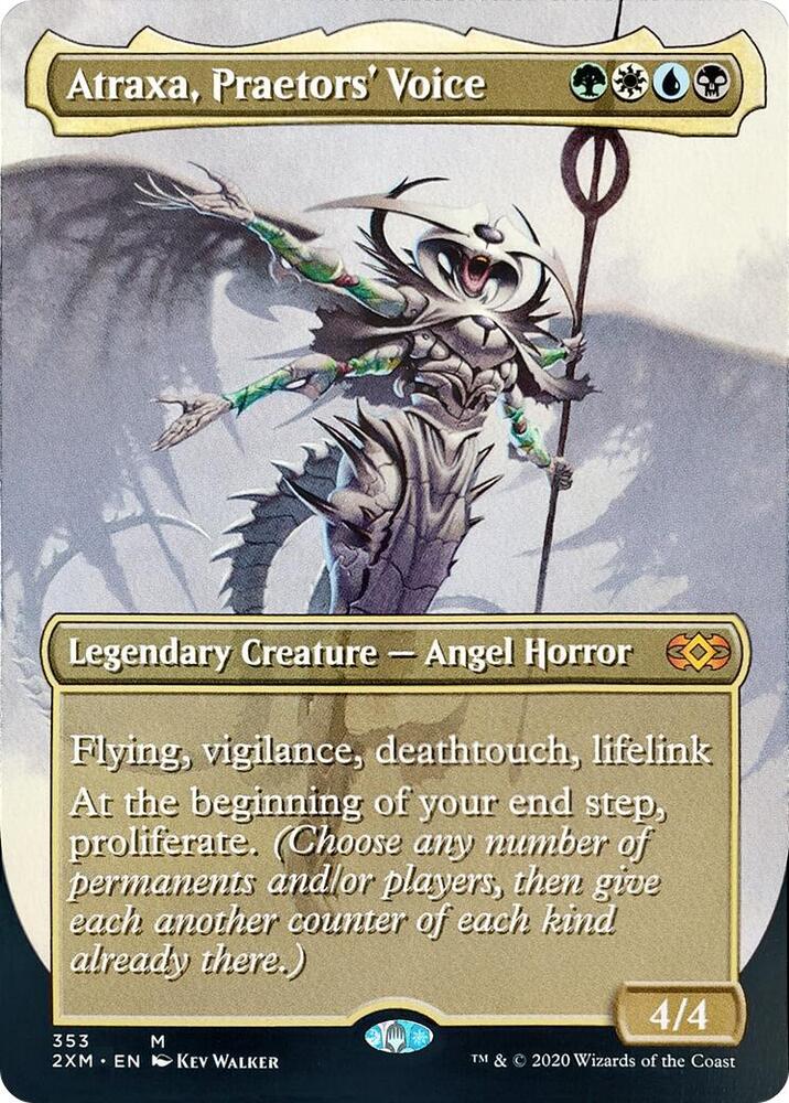 Atraxa, Praetors' Voice (Borderless) card image