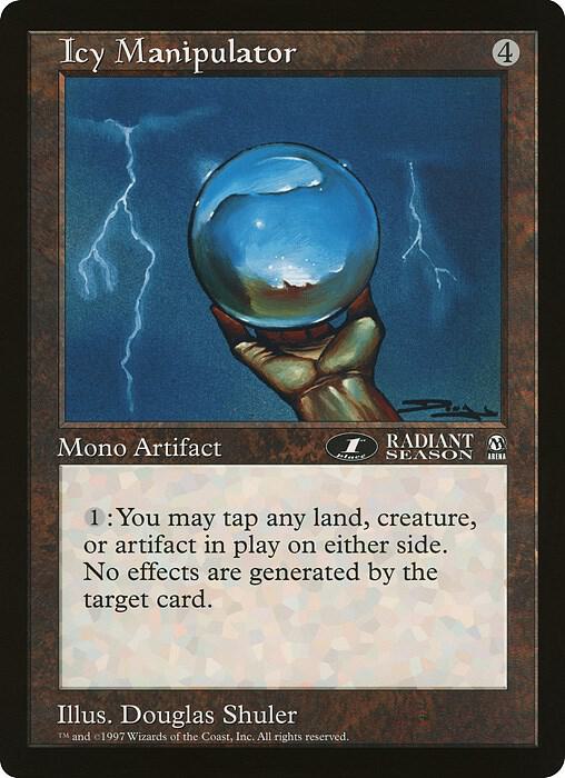 Icy Manipulator (1st Place) (Arena League) card image