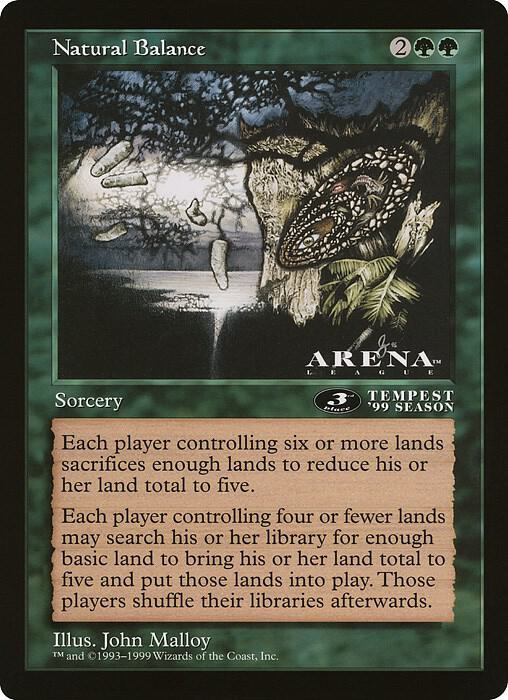 Natural Balance (3rd Place) (Arena League) card image