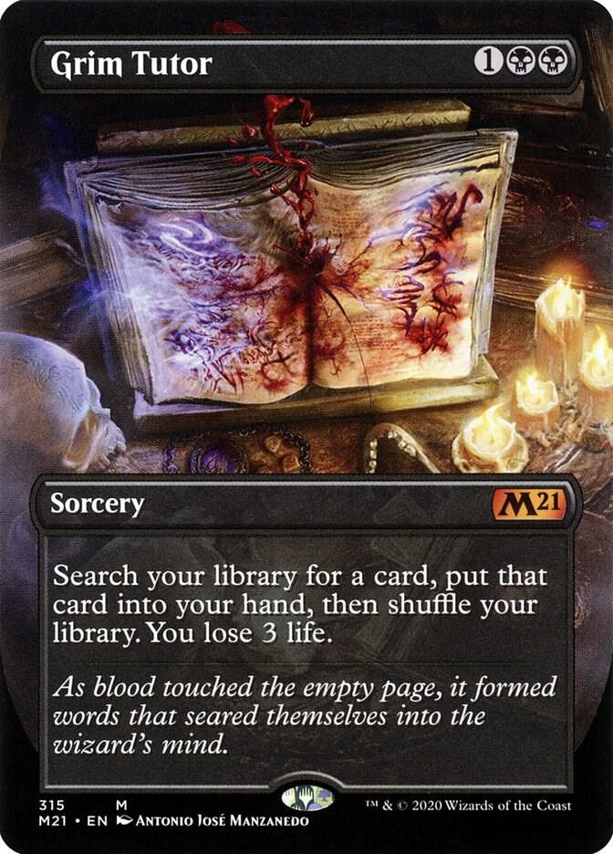 Grim Tutor (Alternate Art) card image