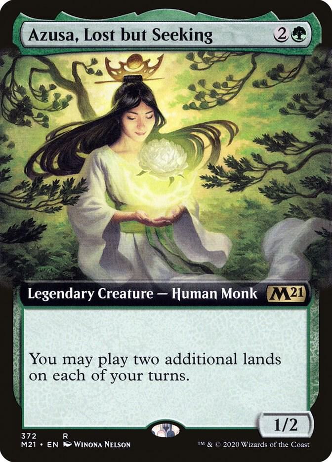 Azusa, Lost but Seeking (Extended Art) card image