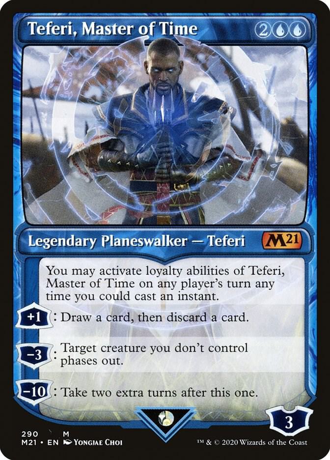 Teferi, Master of Time (Showcase) (290) card image