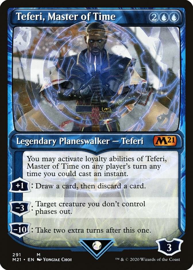 Teferi, Master of Time (Showcase) (291) card image