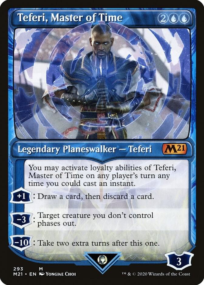 Teferi, Master of Time (Showcase) (293) card image