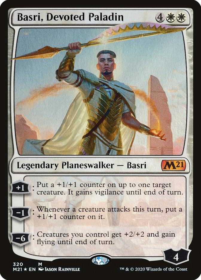 Basri, Devoted Paladin card image