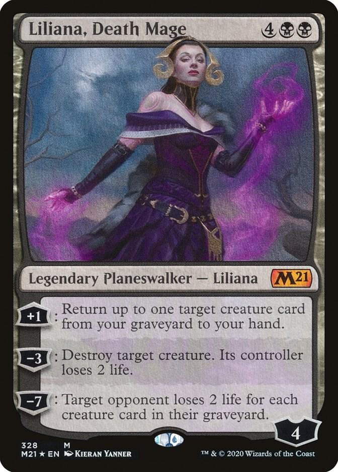 Liliana, Death Mage card image