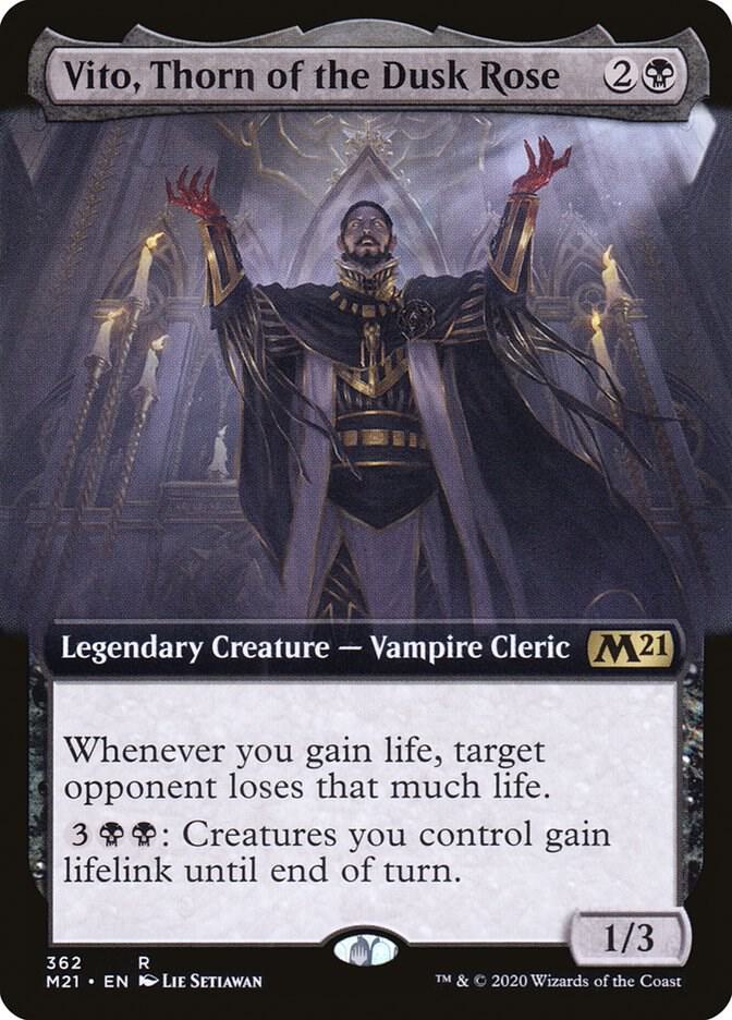 Vito, Thorn of the Dusk Rose (Extended Art) card image