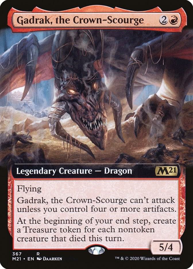 Gadrak, the Crown-Scourge (Extended Art) card image