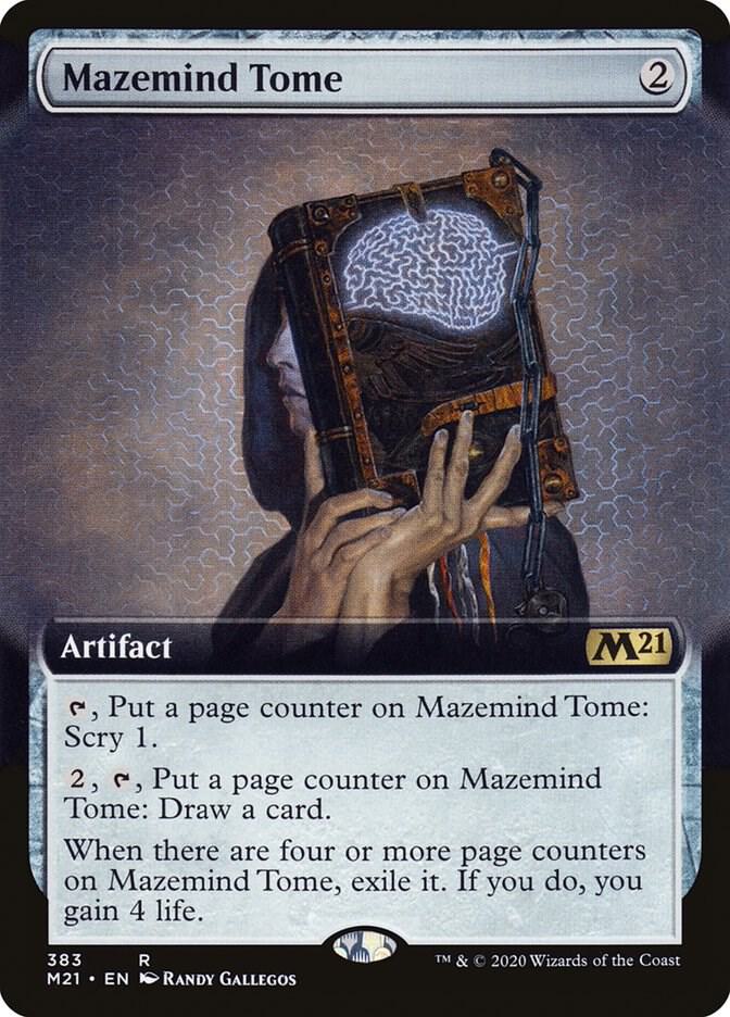 Mazemind Tome (Extended Art) card image