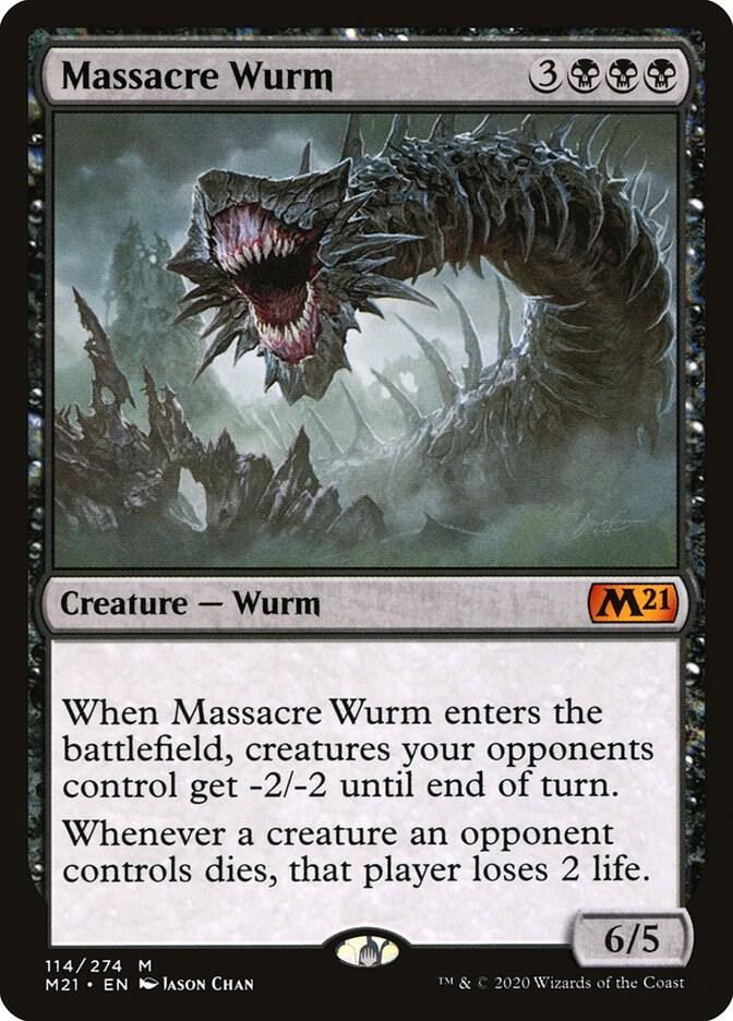 Massacre Wurm card image