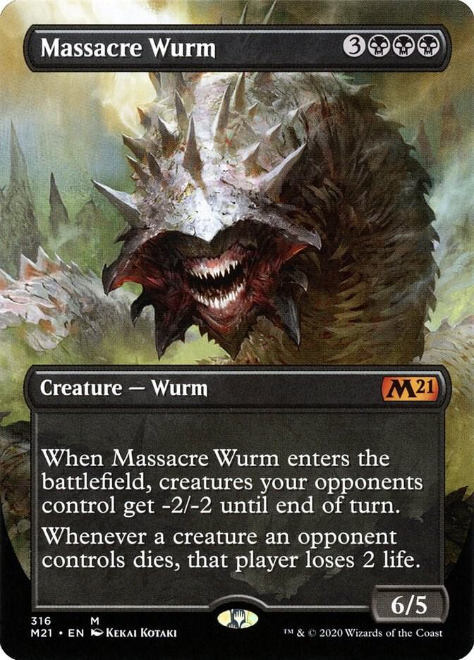 Massacre Wurm (Alternate Art) card image