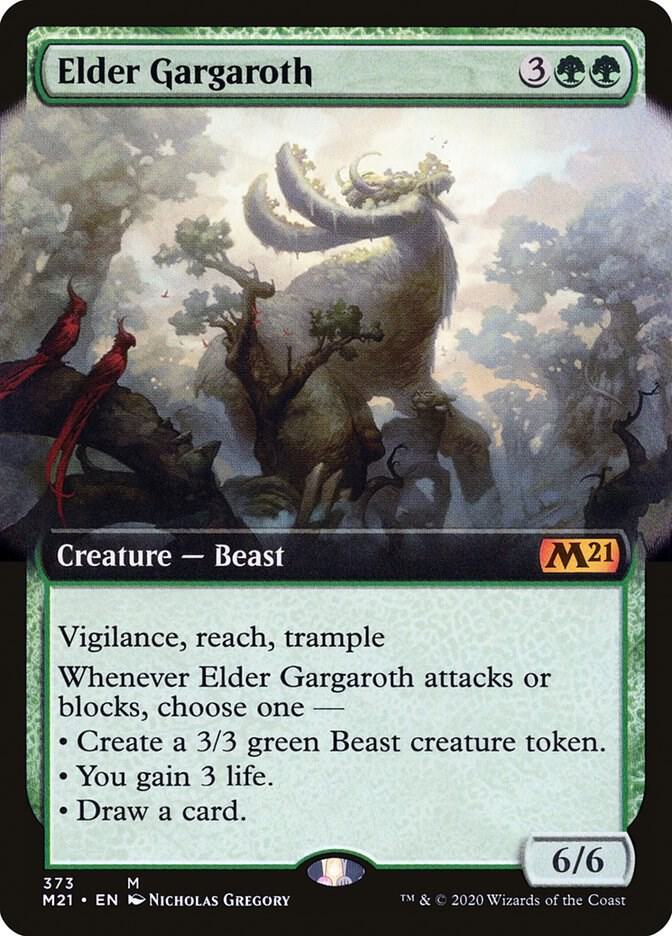 Elder Gargaroth (Extended Art) card image