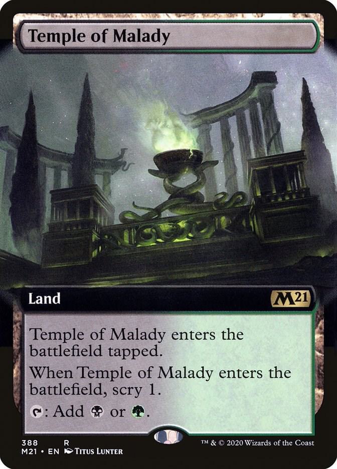 Temple of Malady (Extended Art) card image