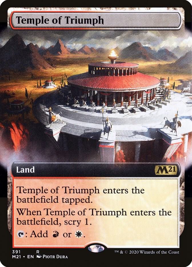 Temple of Triumph (Extended Art) card image