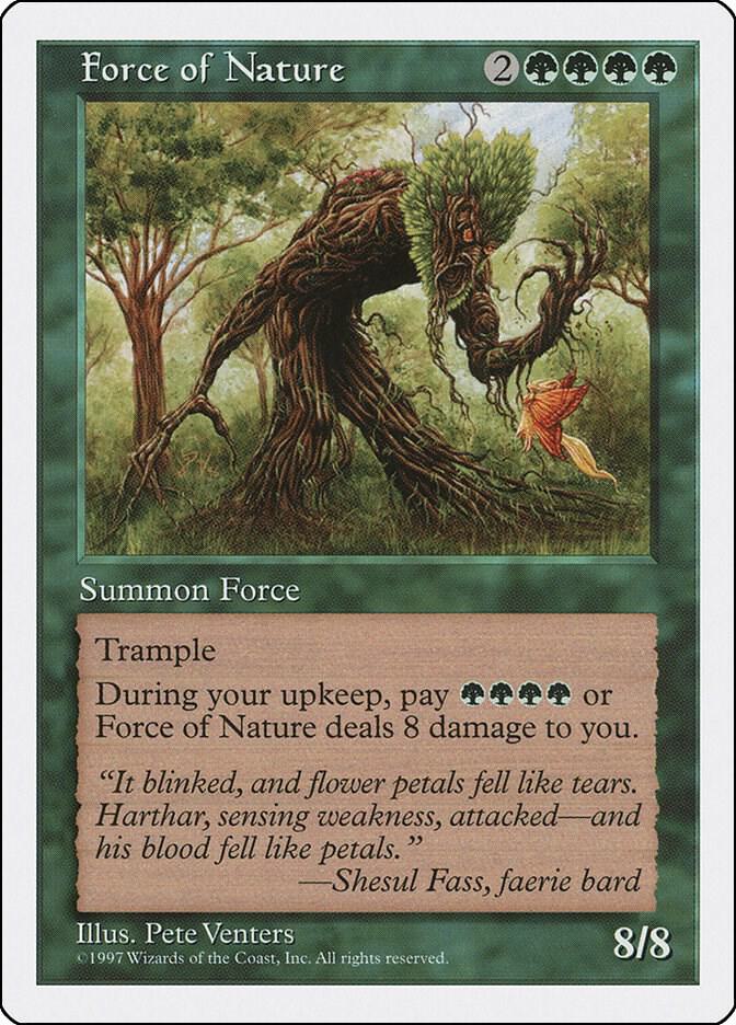 Force of Nature card image
