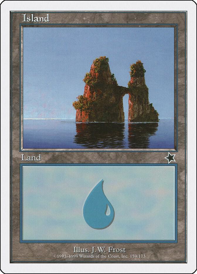 Island (159) card image