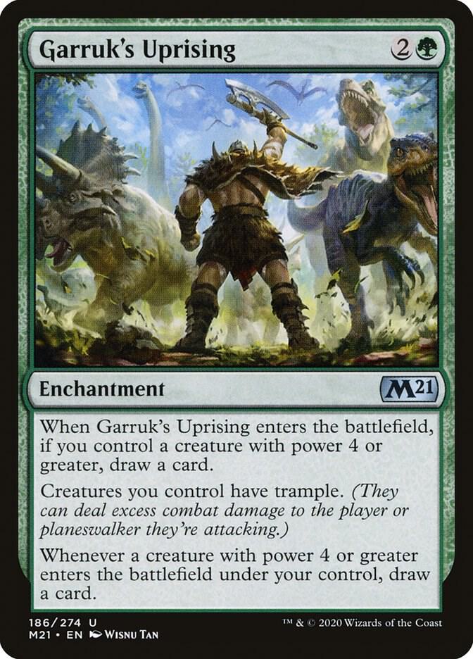 Garruk's Uprising card image