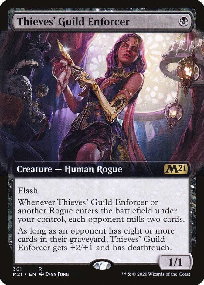Thieves' Guild Enforcer (Extended Art) card image