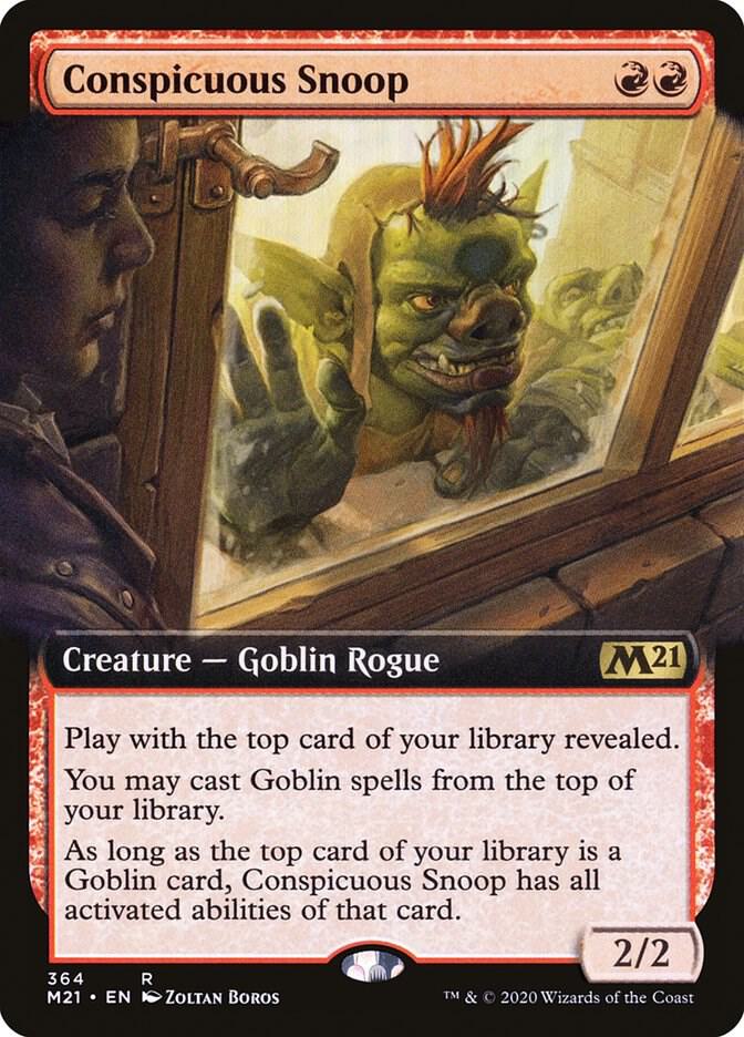 Conspicuous Snoop (Extended Art) card image