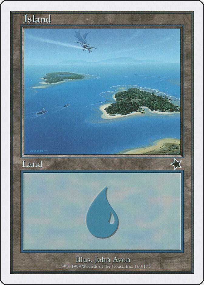Island (160) card image