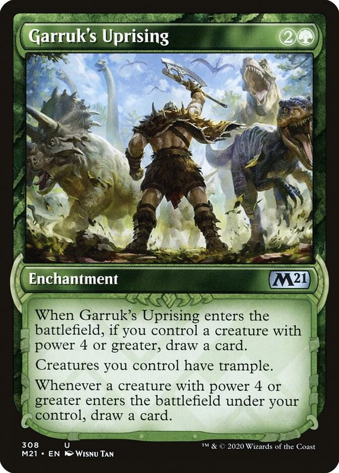 Garruk's Uprising (Showcase) card image