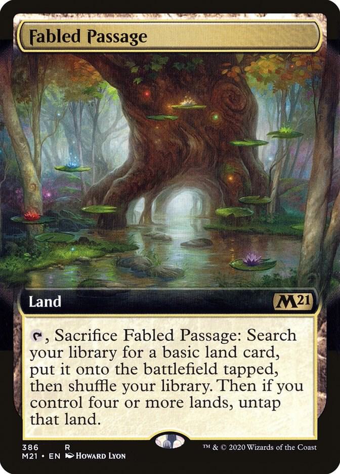 Fabled Passage (Extended Art) card image
