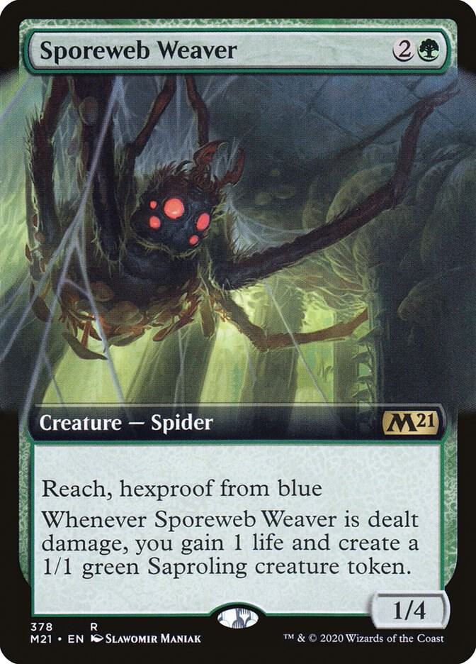Sporeweb Weaver (Extended Art) card image