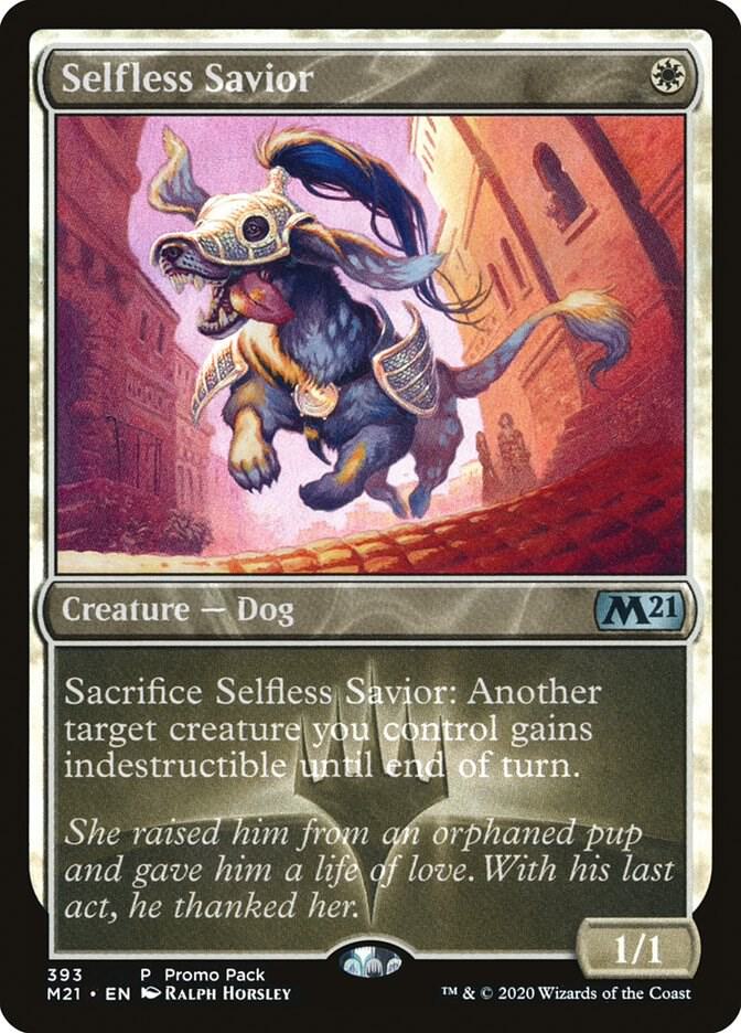 Selfless Savior card image