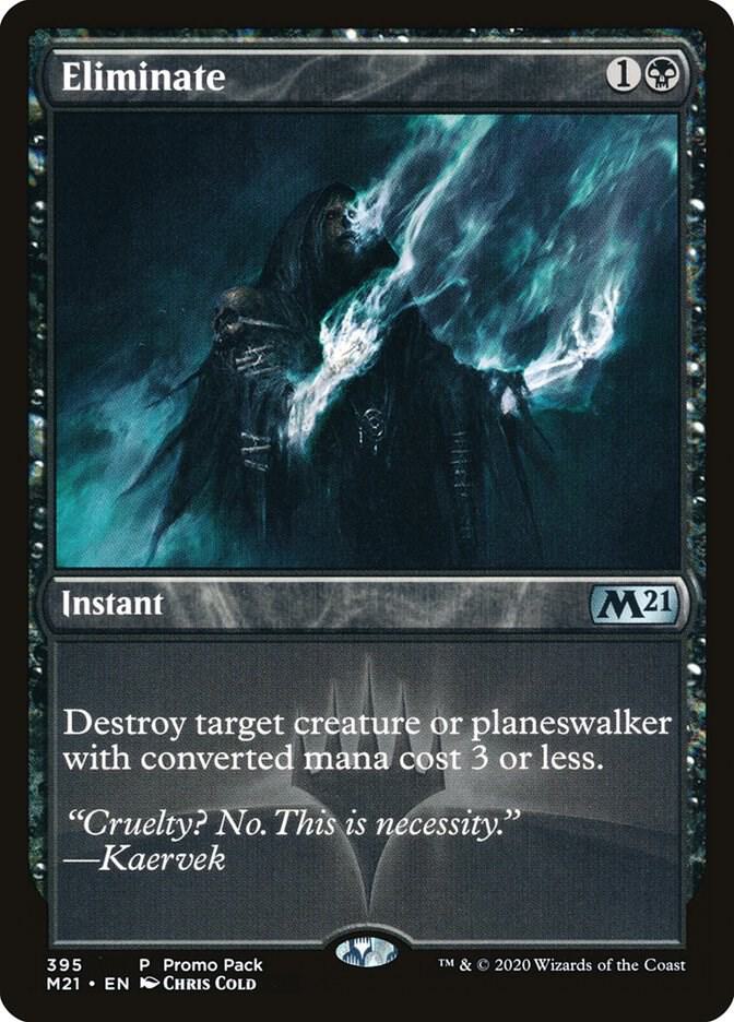 Eliminate card image