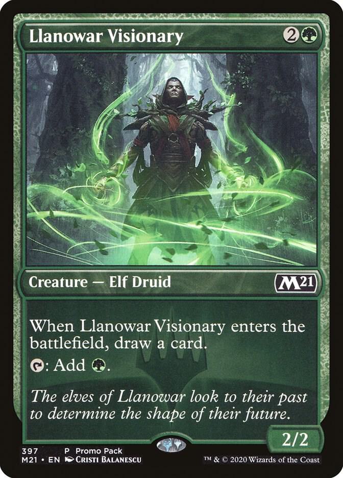 Llanowar Visionary card image