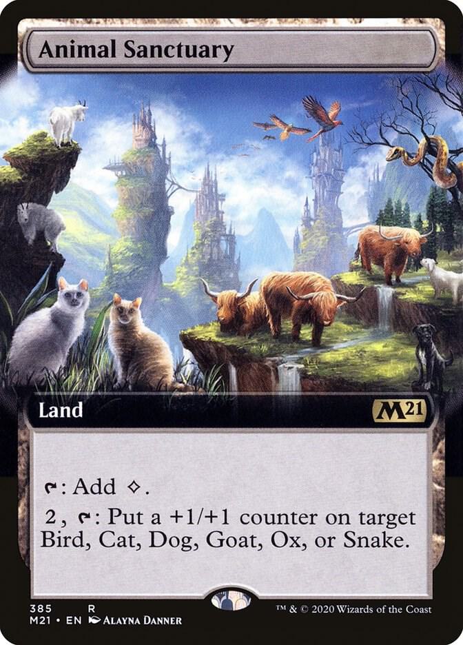 Animal Sanctuary (Extended Art) card image