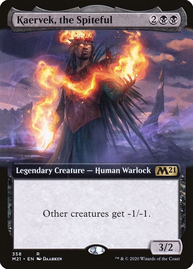 Kaervek, the Spiteful (Extended Art) card image