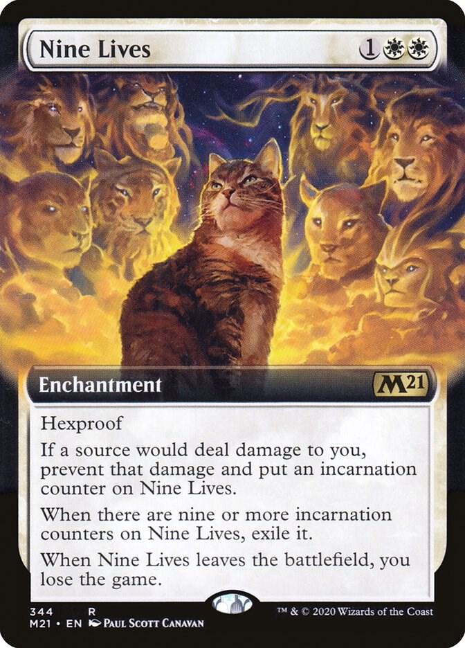 Nine Lives (Extended Art) card image