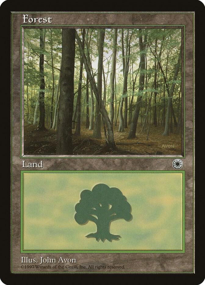 Forest (Slanted Tree) card image