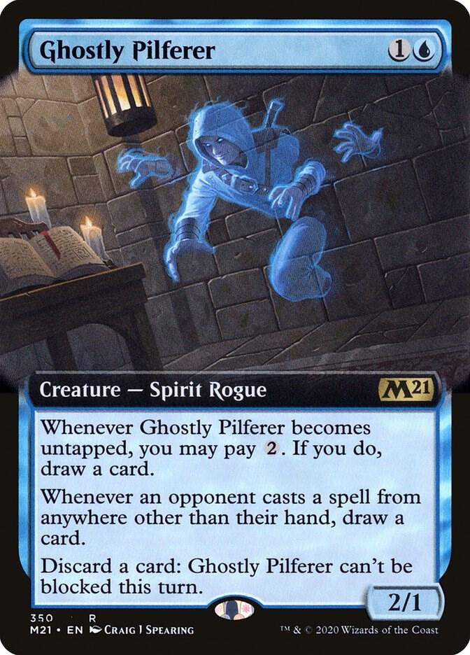 Ghostly Pilferer (Extended Art) card image