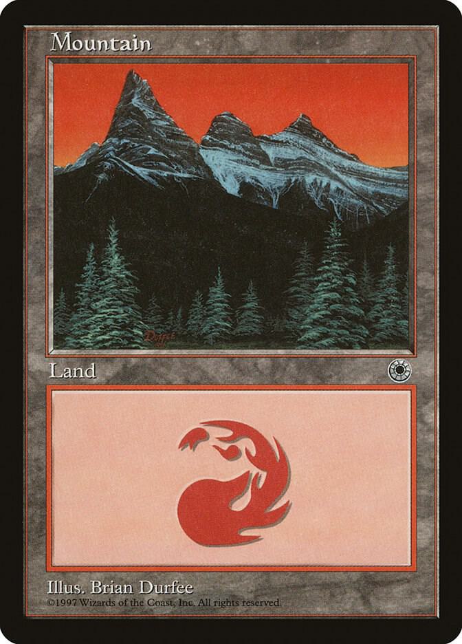 Mountain (Three Peaks) card image