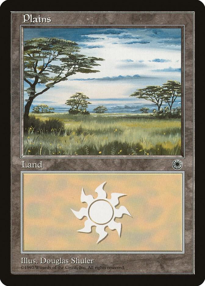 Plains (White Sky) card image