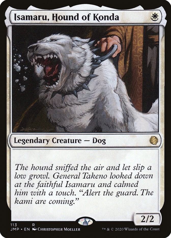 Isamaru, Hound of Konda card image