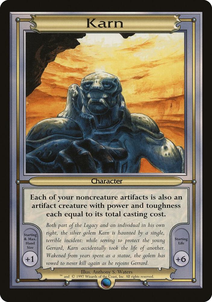Karn (Oversize) card image
