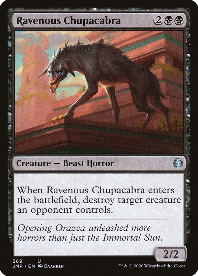 Ravenous Chupacabra card image