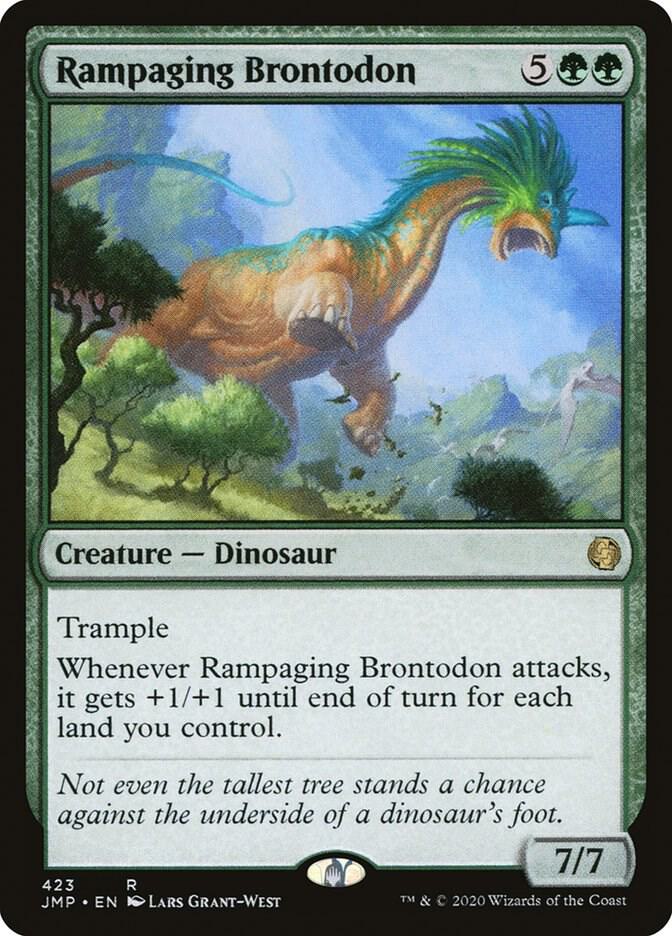 Rampaging Brontodon card image