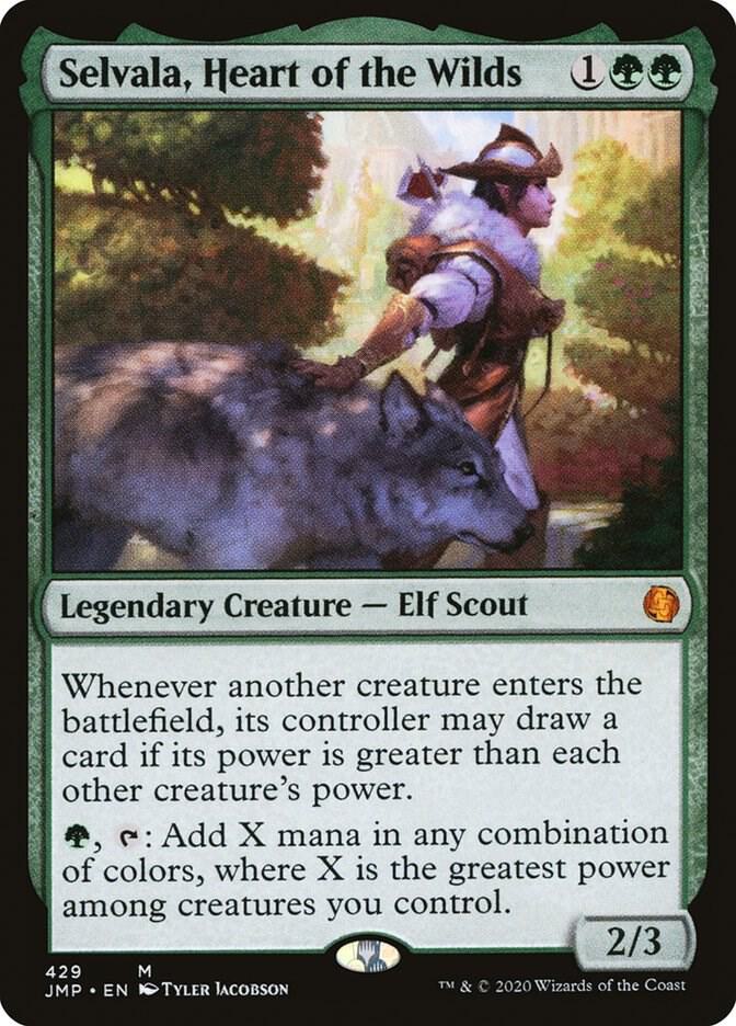 Selvala, Heart of the Wilds card image