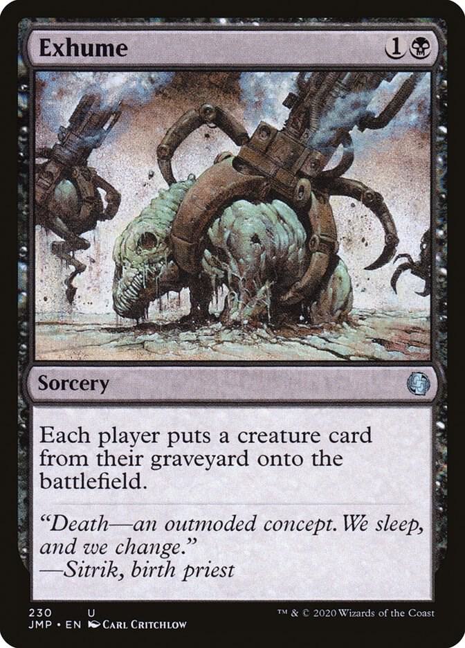 Exhume card image