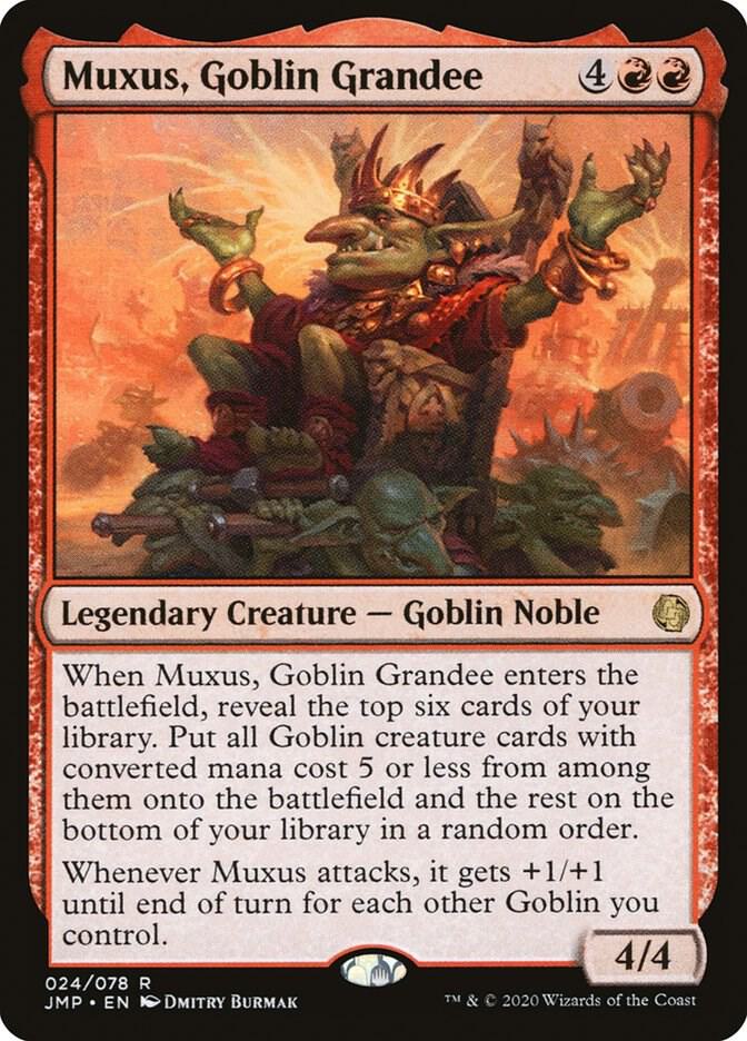 Muxus, Goblin Grandee card image