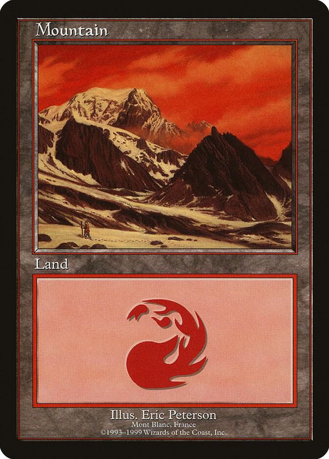 Mountain - Mont Blanc card image