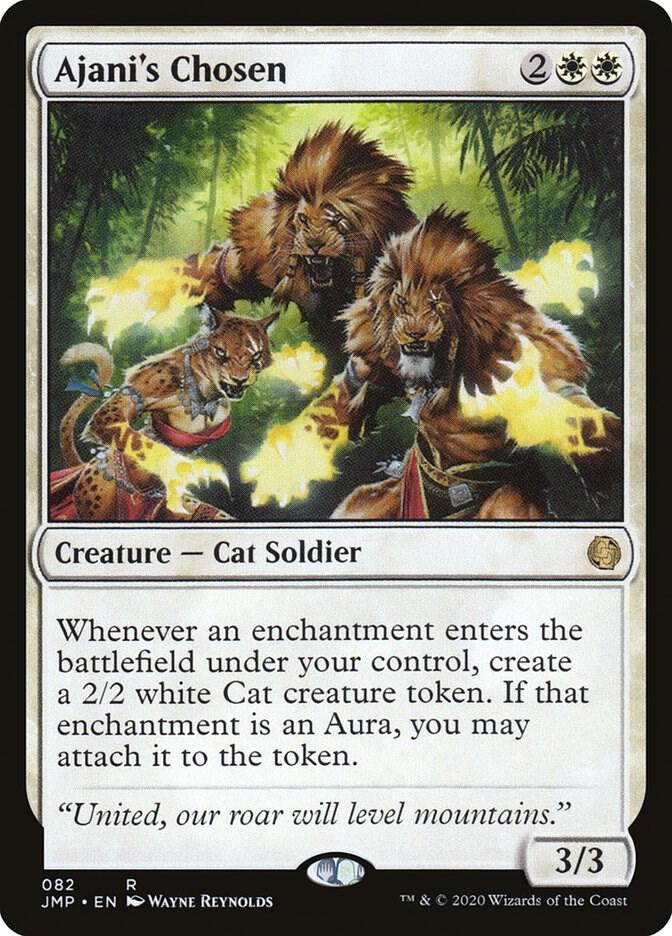 Ajani's Chosen card image